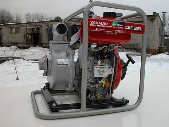 картинка Мотопомпа грязевая Yanmar YDP20STE от компании Нова Механика